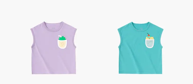 Cotton Doodle Kids Vest Summer Sleeveless T-Shirt — feature 13