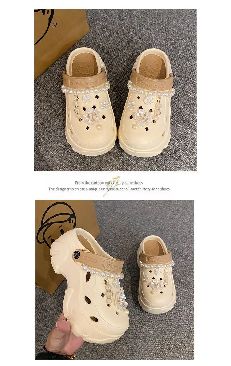 Women's Pearl Decorated EVA Beach Sandals — feature 27