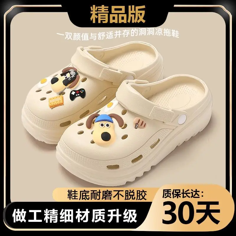 2025 Outdoor Non-Slip Odor-Resistant Casual Beach Eva Clogs with Thick Soles, Black Perforated Shoes for Women, Anti-Slip and Odor-Resistant - Image 17