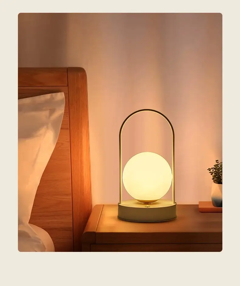 Nordic Modern Table Lamp Night Light Outdoor Camping Lamp — feature 6
