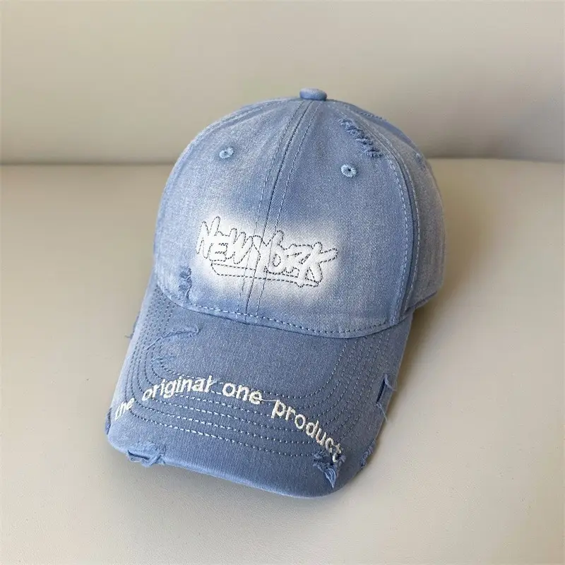 Men Grey Leather Baseball Cap Original One Product - Image 10