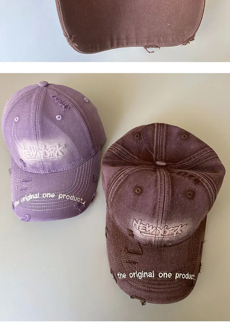 Men Grey Leather Baseball Cap Original One Product — feature 14