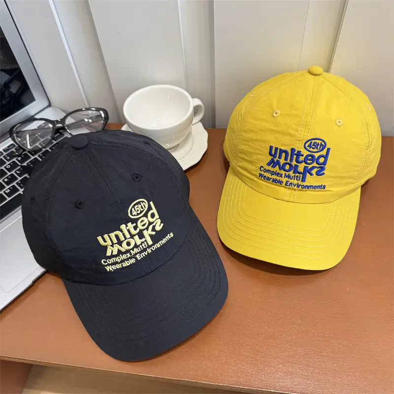Women Yellow Duck Tongue Cap with Brand Logo - Image 9