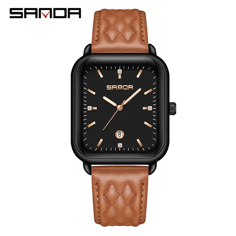 Sanda Square Watch for Women Quartz Waterproof - Image 12