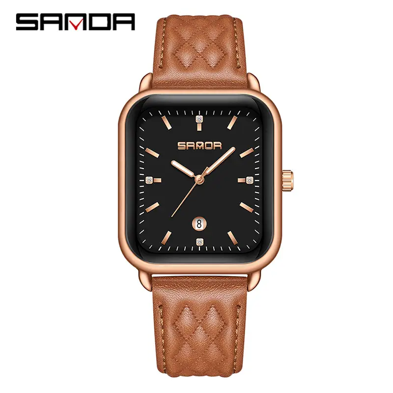Sanda Square Watch for Women Quartz Waterproof - Image 6