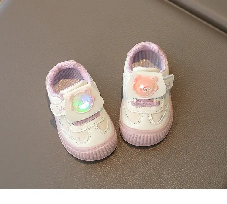 Children's shoes baby toddler shoes fashion boys and girls bear baby shoes 2025 spring and autumn girls single new fashion — feature 14