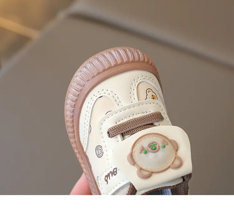 Children's shoes baby toddler shoes fashion boys and girls bear baby shoes 2025 spring and autumn girls single new fashion — feature 17