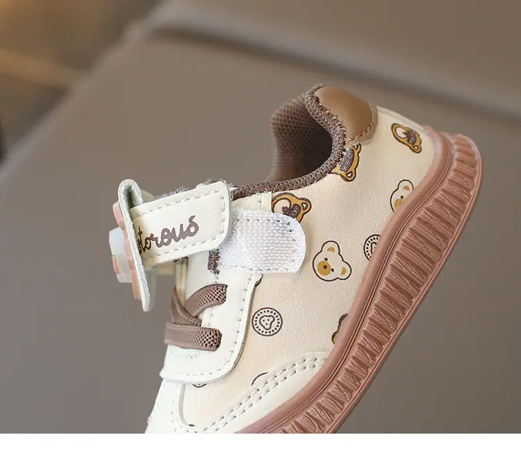 Children's shoes baby toddler shoes fashion boys and girls bear baby shoes 2025 spring and autumn girls single new fashion — feature 19