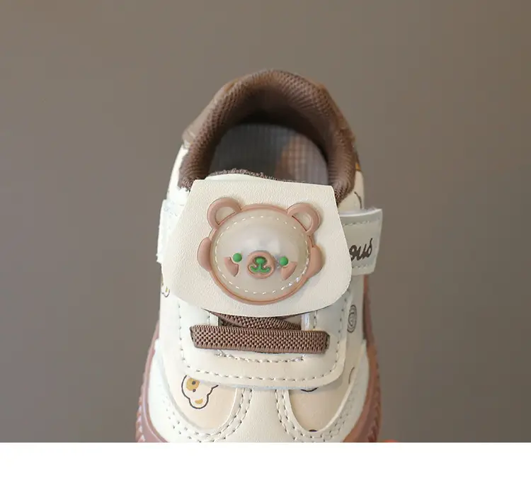 Children's shoes baby toddler shoes fashion boys and girls bear baby shoes 2025 spring and autumn girls single new fashion — feature 21