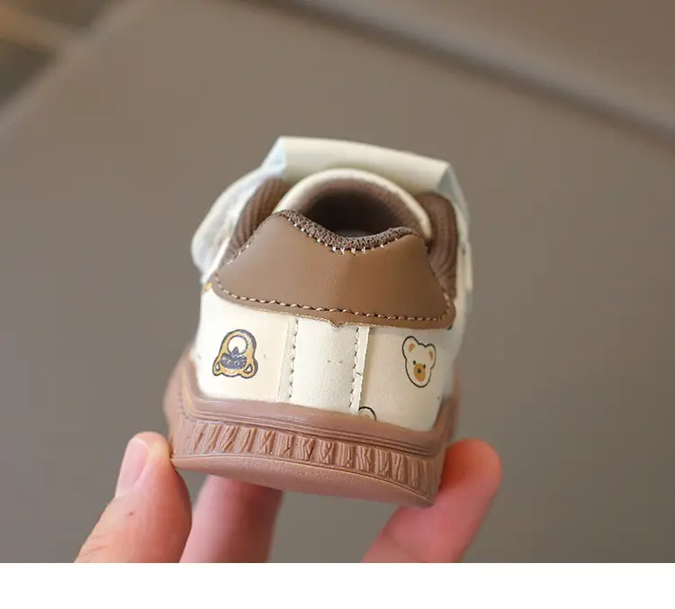 Children's shoes baby toddler shoes fashion boys and girls bear baby shoes 2025 spring and autumn girls single new fashion — feature 22