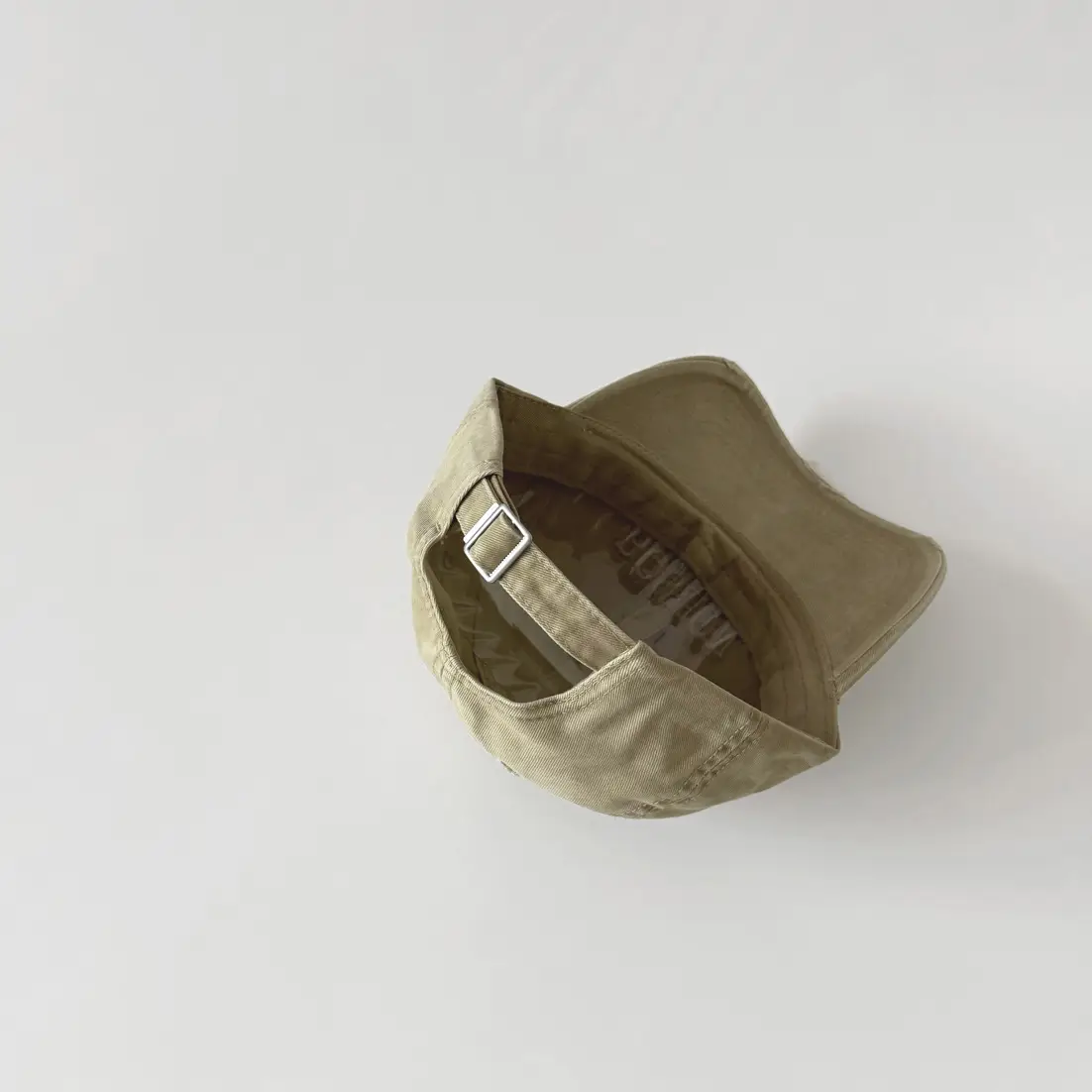 Boston Embroidered Kids Cap Tan Spring Autumn 2025 - Image 10