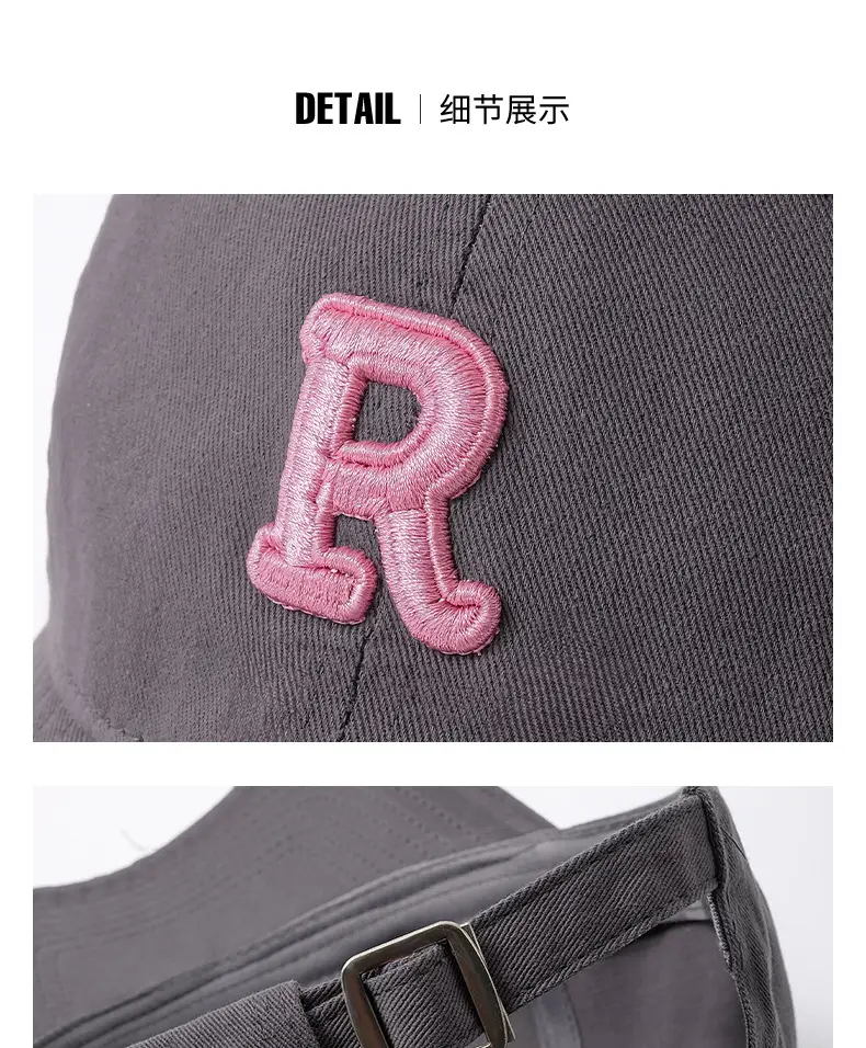 Women Baseball Cap Grey Skinny Fit Sports Hat — feature 20
