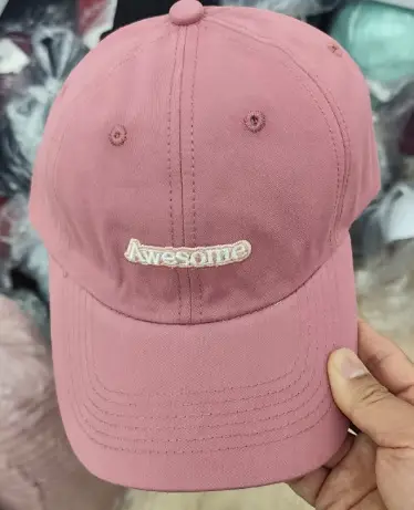 Women Retro Embroidered Duckbill Cap White - Image 2