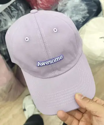 Women Retro Embroidered Duckbill Cap White — feature 8