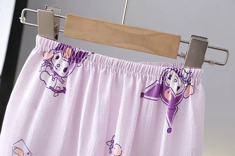 Girls Bubble Cotton Pajamas Long Sleeve Cartoon Spring Autumn — feature 21