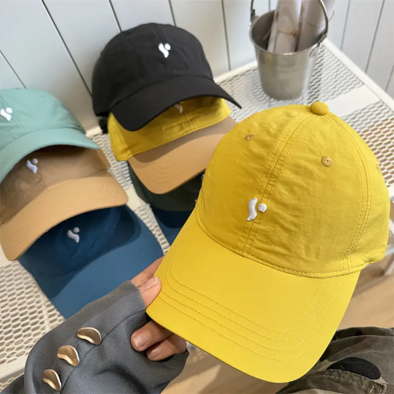 Men Black Baseball Cap Quick-Drying Fresh Breathable - Image 6