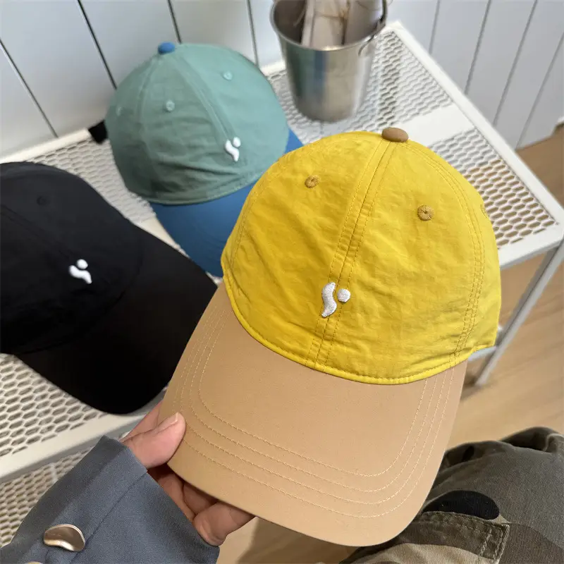 Men Black Baseball Cap Quick-Drying Fresh Breathable - Image 7