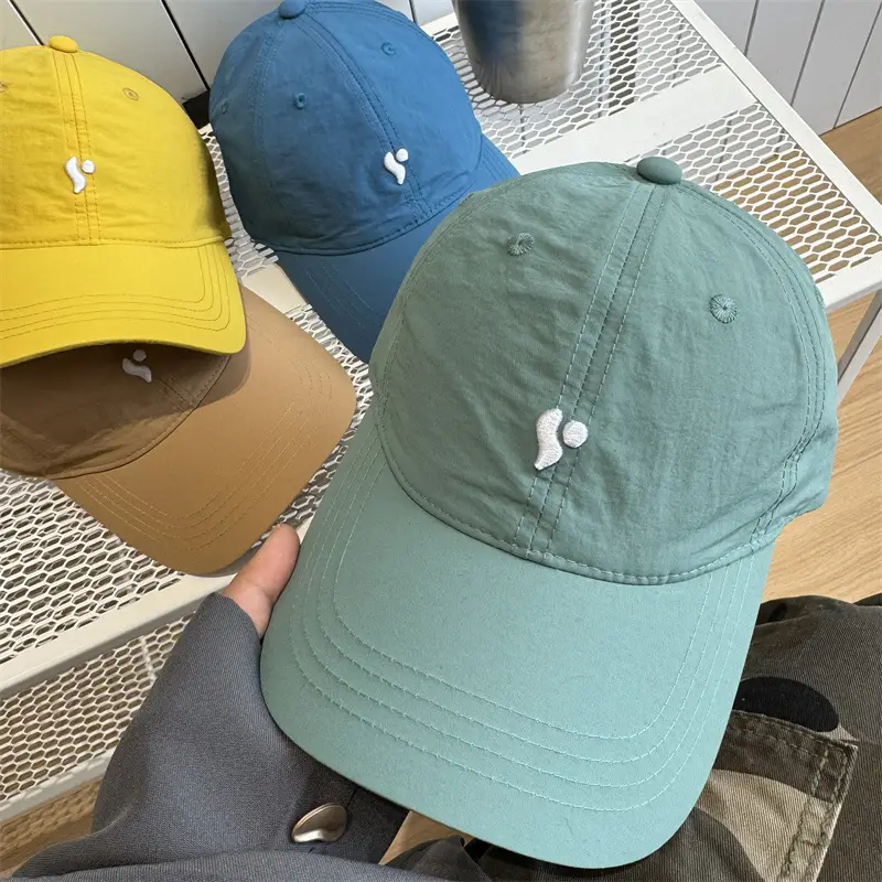 Men Black Baseball Cap Quick-Drying Fresh Breathable - Image 8