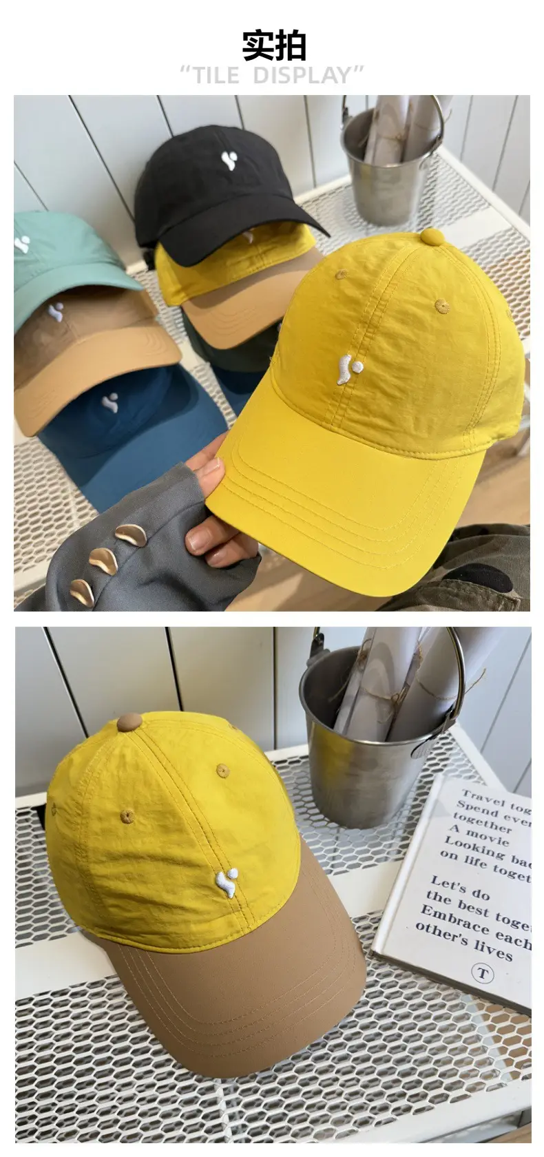 Men Black Baseball Cap Quick-Drying Fresh Breathable — feature 3