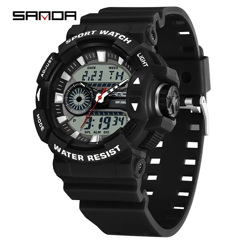 Waterproof Sport Watch for Teens with Digital Display - Image 2