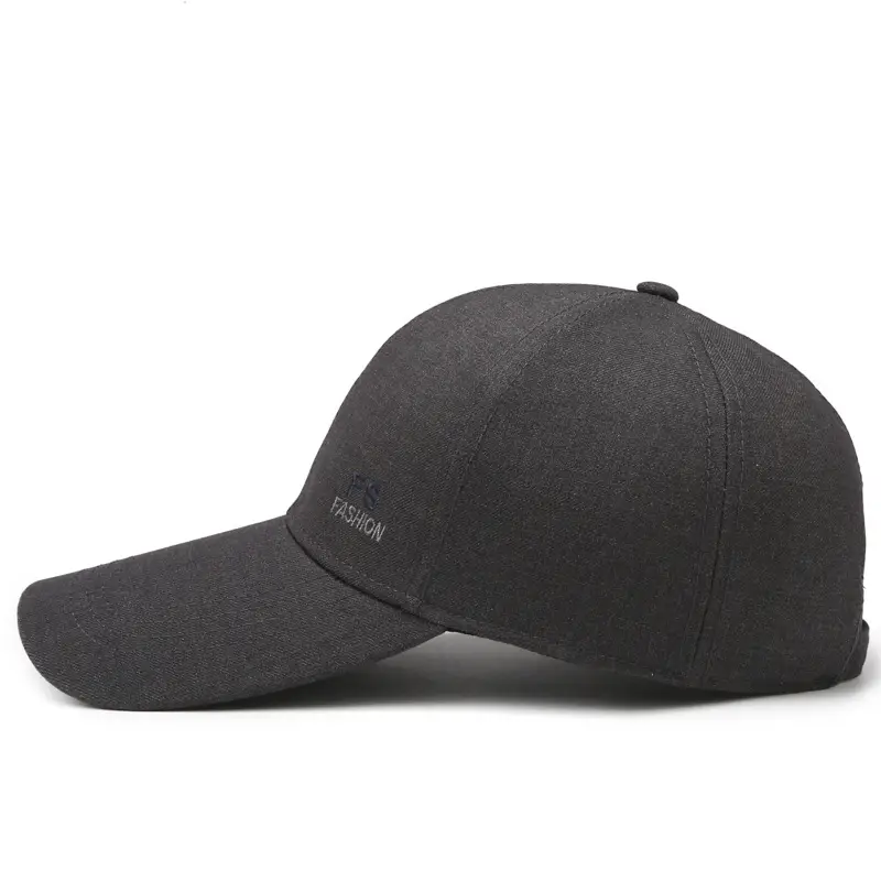 Men's Black 2025 Sunshade Cap with Hard Top - Image 7