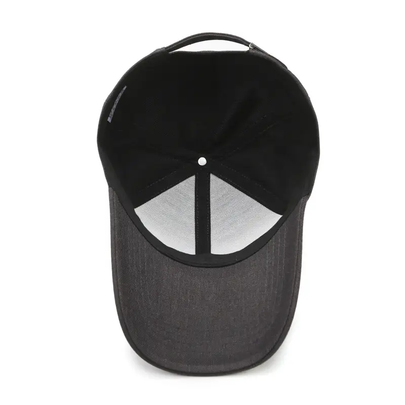 Men's Black 2025 Sunshade Cap with Hard Top - Image 9