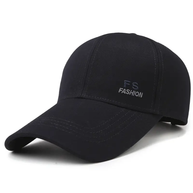 Men's Black 2025 Sunshade Cap with Hard Top - Image 2