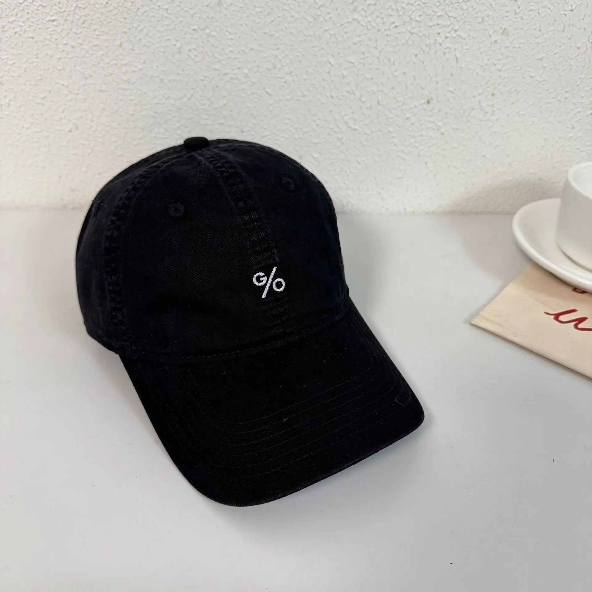 Japanese Style Vintage Washed Cotton Cap Men Women
