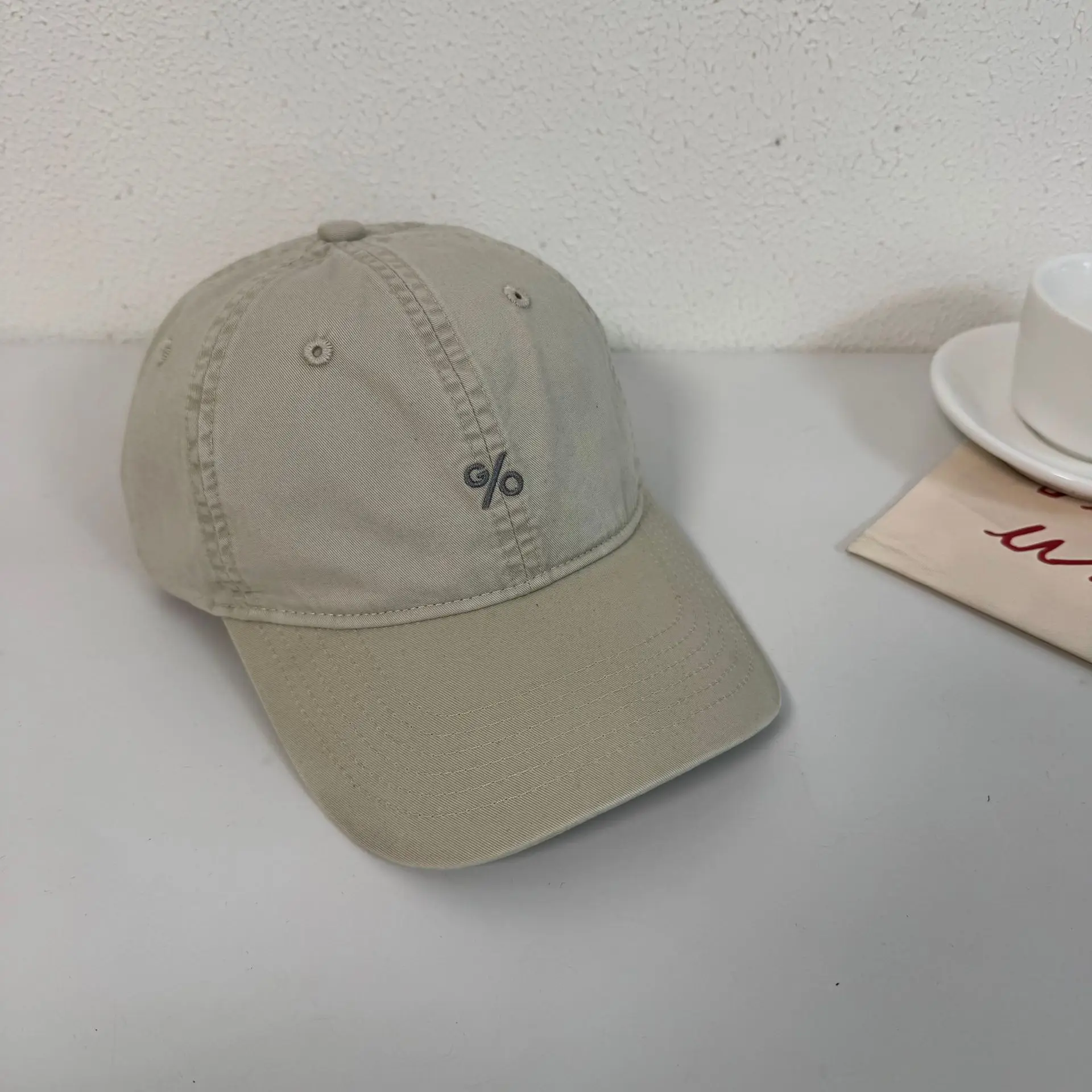 Japanese Style Vintage Washed Cotton Cap Men Women