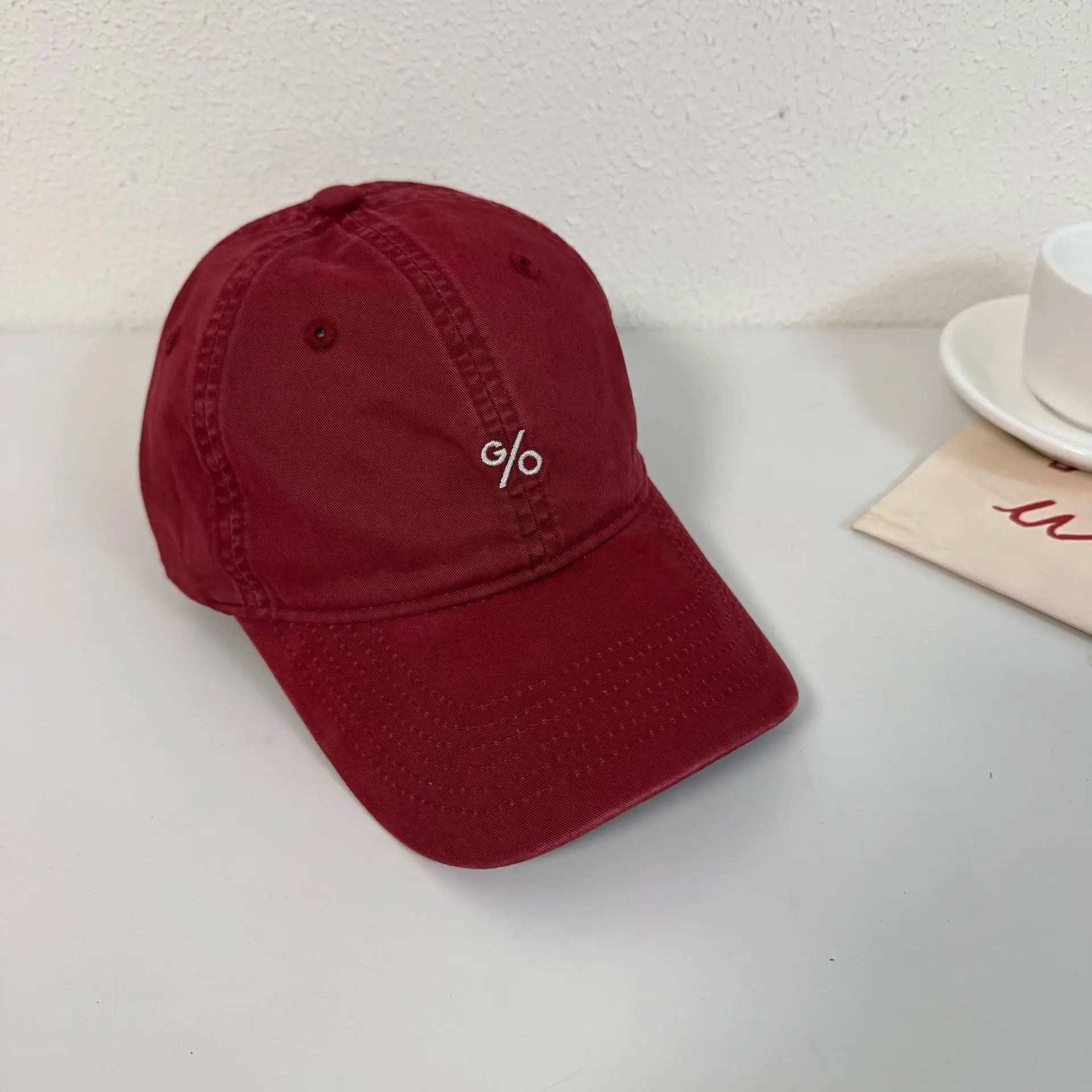 Japanese Style Vintage Washed Cotton Cap Men Women