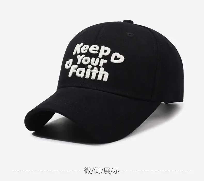 Keep Your Faith Blue Baseball Cap for Men Women — feature 10