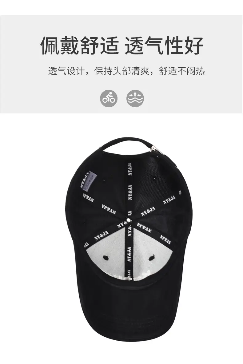 Keep Your Faith Blue Baseball Cap for Men Women — feature 5
