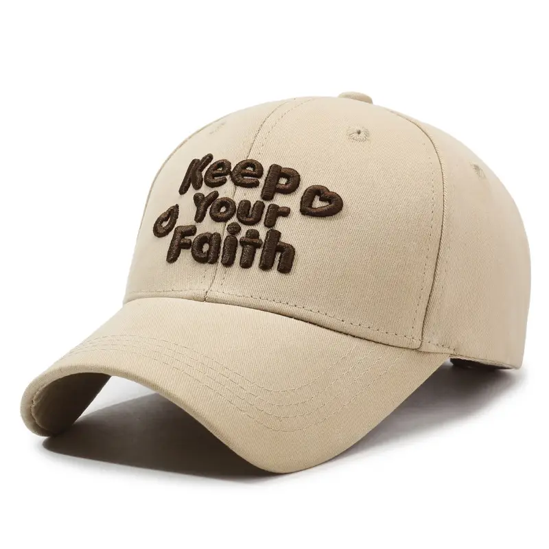 Black Korean Embroidered Baseball Cap for Men Women - Image 4