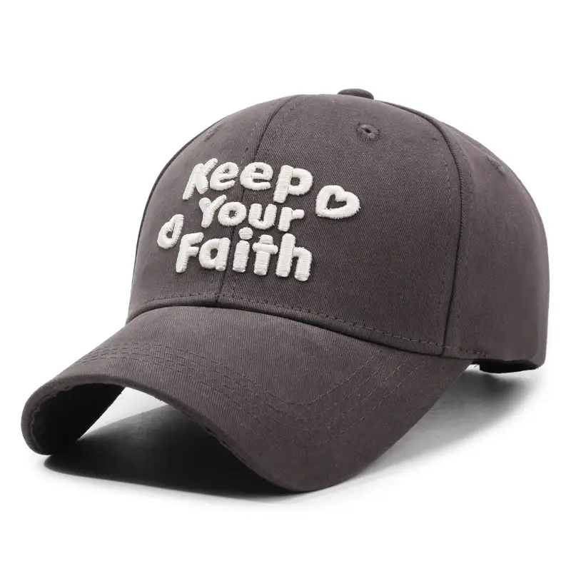Black Korean Embroidered Baseball Cap for Men Women - Image 7