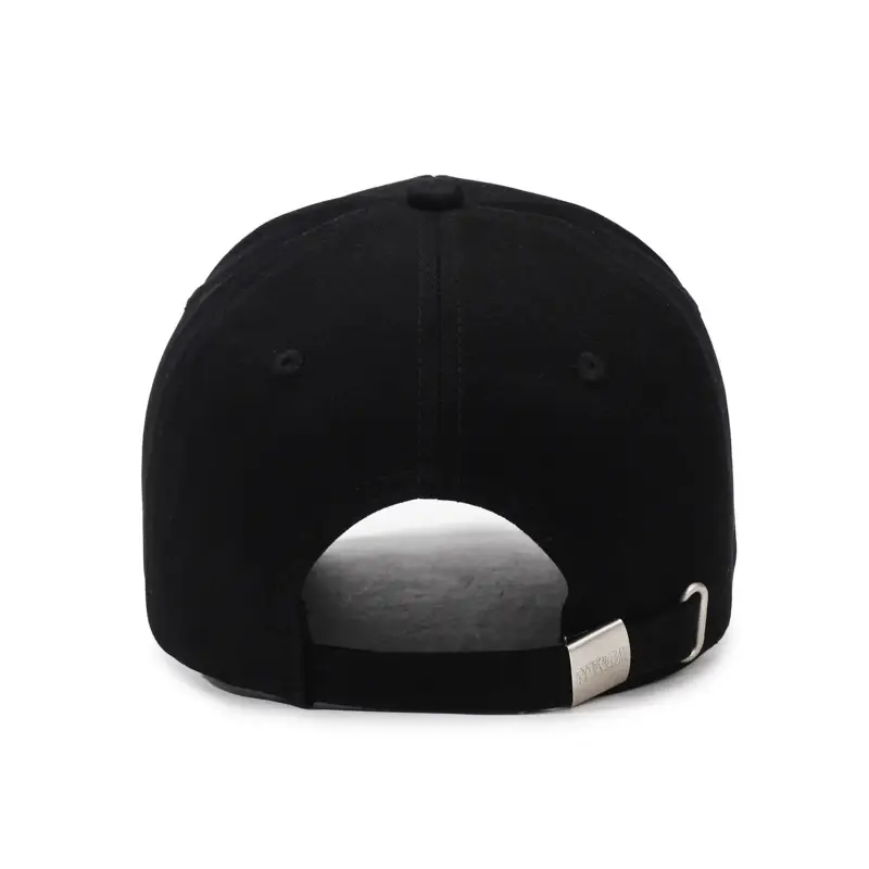 Beige Embroidered Baseball Cap with Three-Letter Logo - Image 12