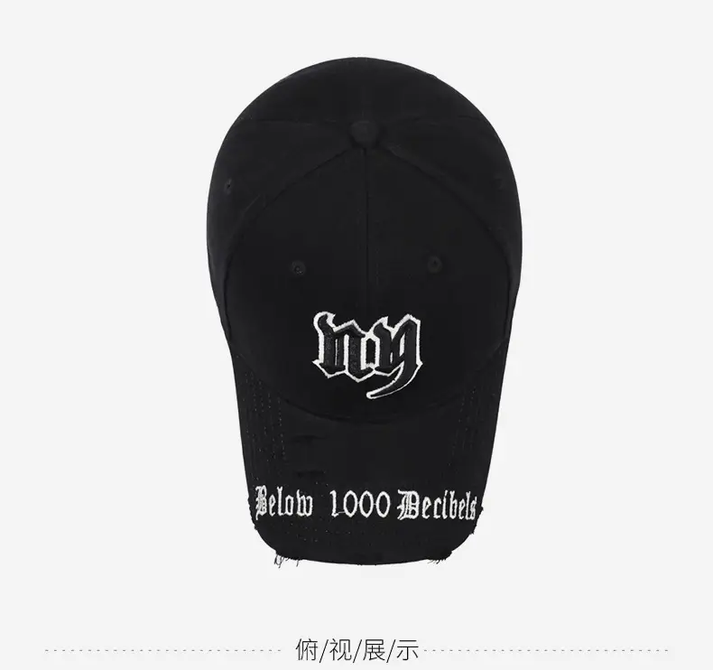 Beige Embroidered Baseball Cap with Three-Letter Logo — feature 13