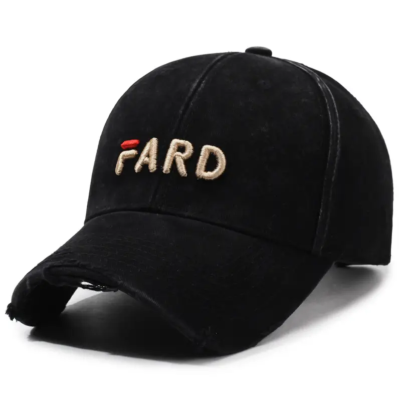 Brown Vintage Raked Soft Top Baseball Cap Women