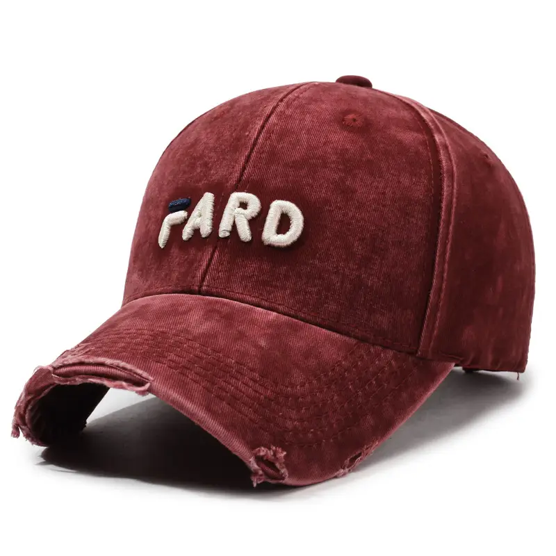 Brown Vintage Raked Soft Top Baseball Cap Women