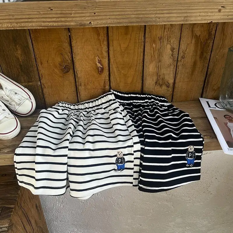 Boys Striped T-Shirt 23 New Short Sleeve Baby Summer Set — feature 9