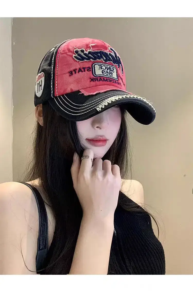 2025 Retro Baseball Cap Men Black Beige H1 Brand — feature 12