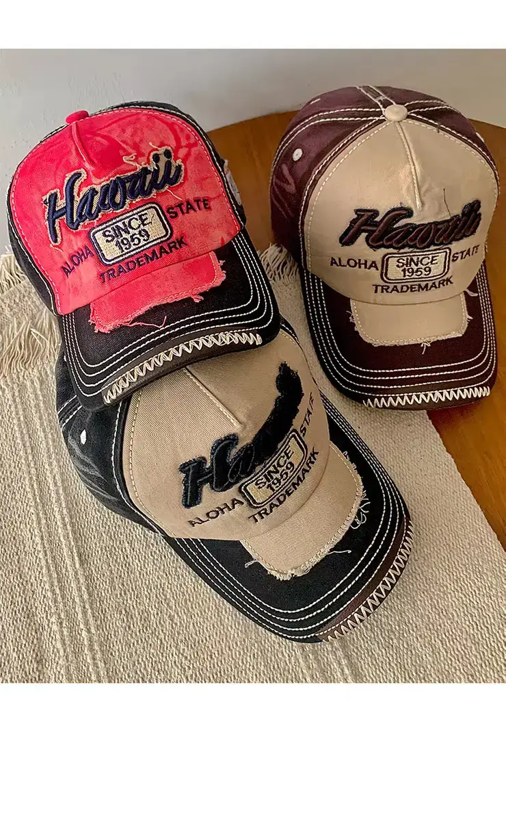 2025 Retro Baseball Cap Men Black Beige H1 Brand — feature 17