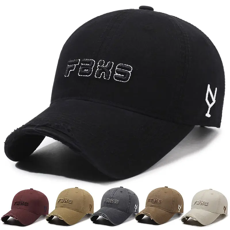 Men's Black Funks Embroidered Baseball Cap - Image 7