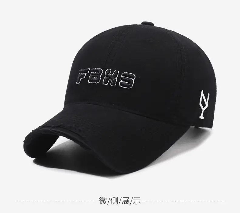 Men's Black Funks Embroidered Baseball Cap — feature 10