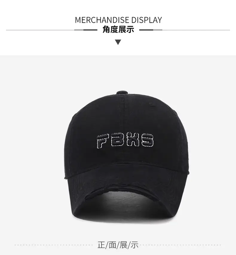 Men's Black Funks Embroidered Baseball Cap — feature 9
