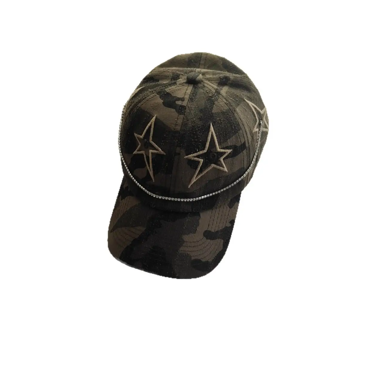 Korean Trendy Star Cap Women Army Green - Image 9