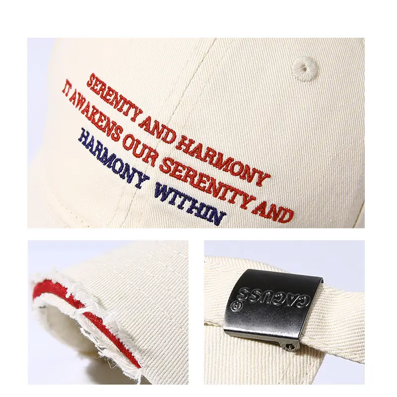 Women's Pure Cotton Baseball Cap Korean Style - Image 5