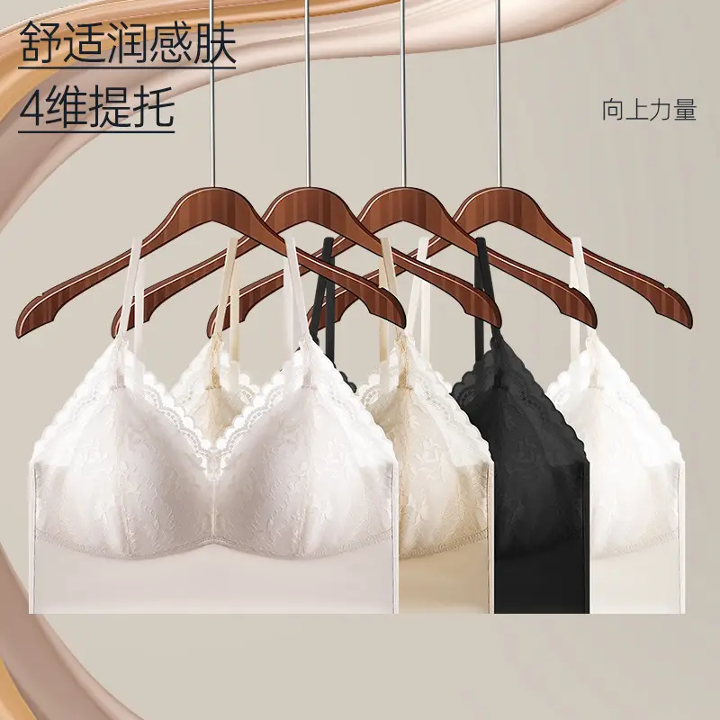 Lace Camisole Strapless Wireless Summer Push Up - Image 3