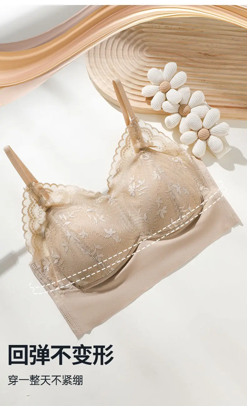 Lace Camisole Strapless Wireless Summer Push Up — feature 11