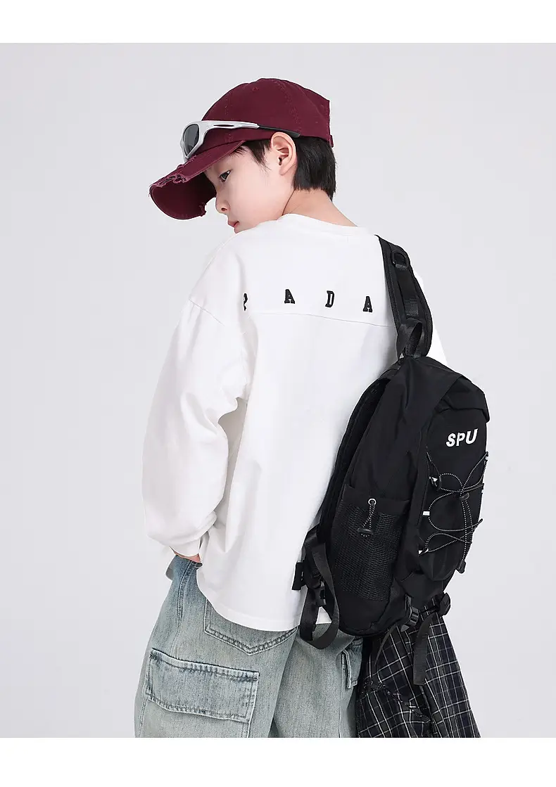 Autumn Loose Cotton T-Shirt for Boys Medium Large — feature 24