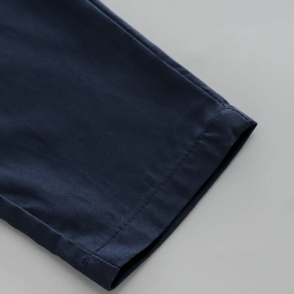 Kids Summer T-Shirt & Pants Set Beige Navy — feature 8